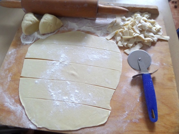 Opečené domáce rezance s ovčím syrom podľa Cesminaz - obrázok 1