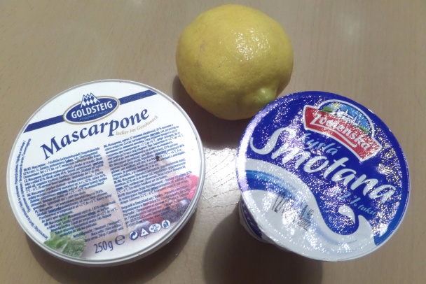 Nepečená torta z pečeného ovocia s krémom z mascarpone (fotorecept) - obrázok 4