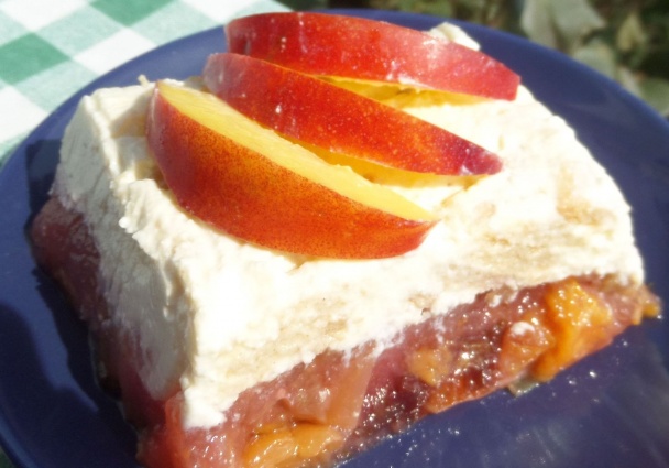 Nepečená torta z pečeného ovocia s krémom z mascarpone (fotorecept) - obrázok 11