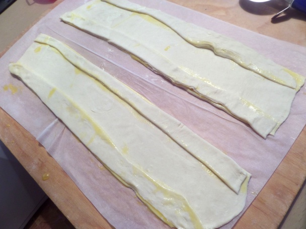 Lístkové rezy s tvarohom a ovocím (fotorecept) - obrázok 4