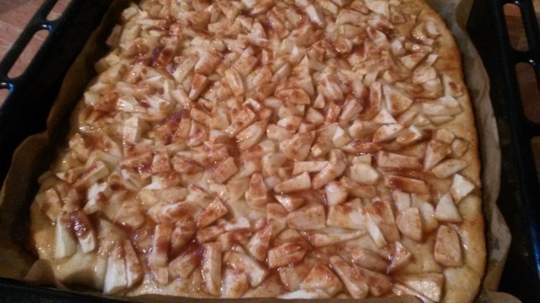 Jablkový kysnutý koláč so zázvorom (fotorecept) - obrázok 7