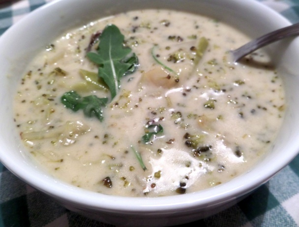 Polievka z pečenej brokolice - obrázok 2