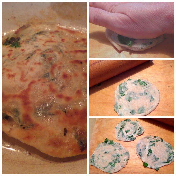 Placky s medvedím cesnakom (fotorecept) - obrázok 4