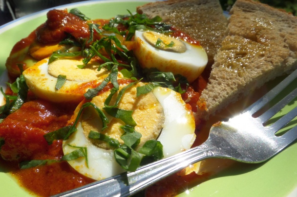 Madráske vajcové karí - obrázok 3