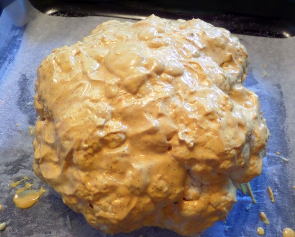 Pikantný pečený karfiol (fotorecept) - obrázok 2