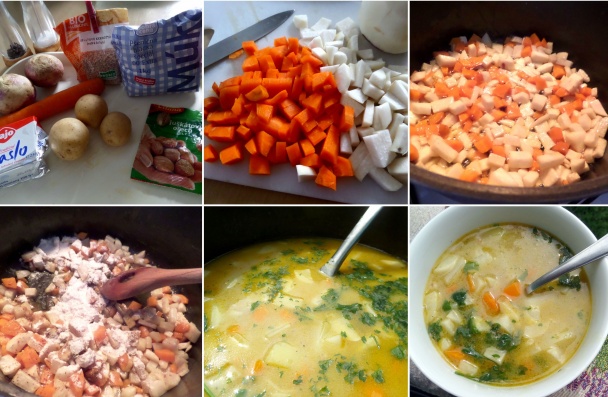 Kvaková polievka s krúpami à la Žídek - obrázok 1