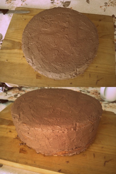 Orechovo-banánová torta s parížskym krémom - obrázok 3