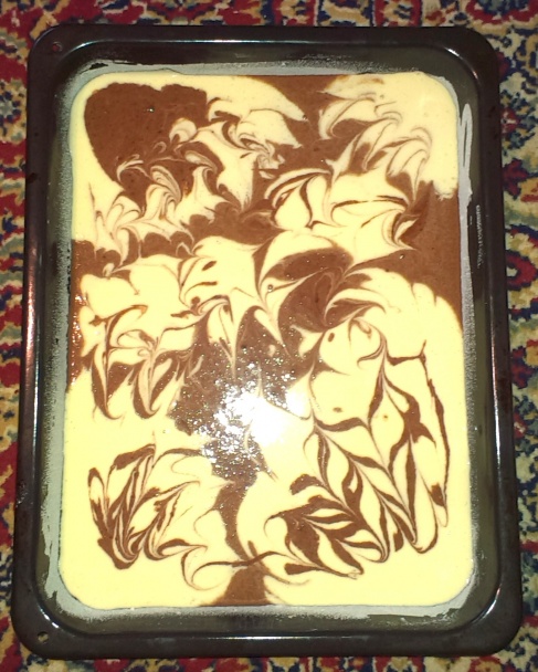 Mramorový slivkový koláč (fotorecept) - obrázok 2