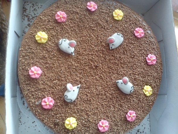 Torta s mousse au chocolat - obrázok 5