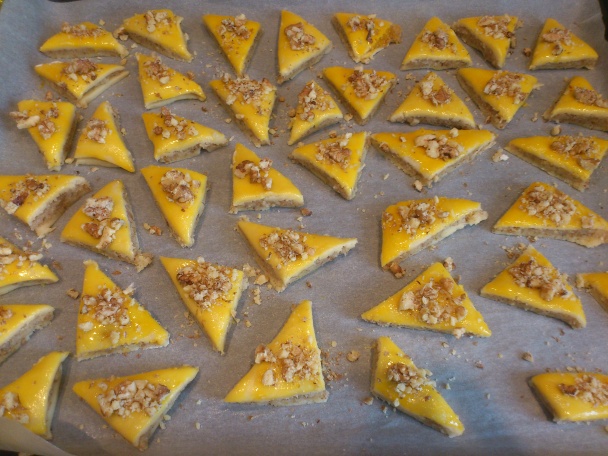 Orechové trojuholníčky (fotorecept) - obrázok 9