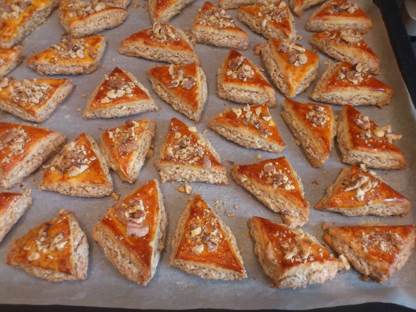 Orechové trojuholníčky (fotorecept) - obrázok 10