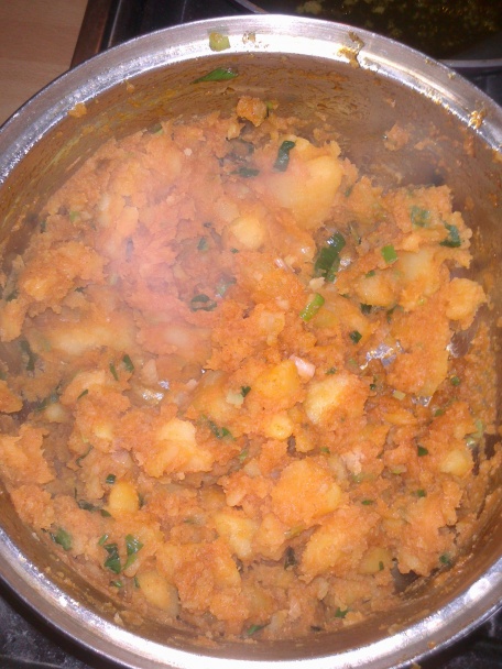 Fašírka s červenými zemiakmi - obrázok 4