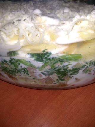 Zemiaky so špenátom a slaninkou (fotorecept) - obrázok 5