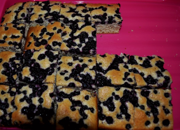 Čučoriedkový koláčik - obrázok 1