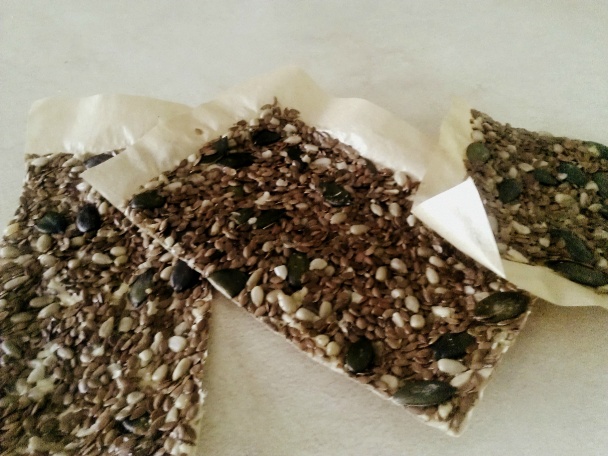 Raw ľanové krekry - obrázok 1