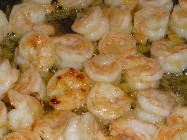 Cestoviny s krevetami (à la crème fraîche) - obrázok 3