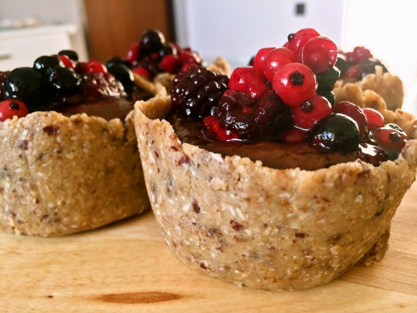 RAW avokádovo-čokoládové košíčky (fotorecept) - obrázok 4