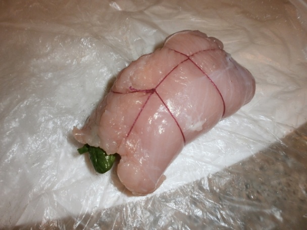 Plnené morčacie prsia - obrázok 1