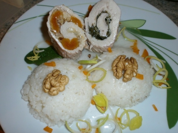 Plnené morčacie prsia - obrázok 2