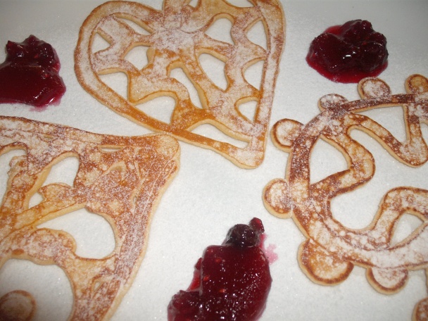 Srdiečka z palacinkového cesta (fotorecept) - obrázok 5