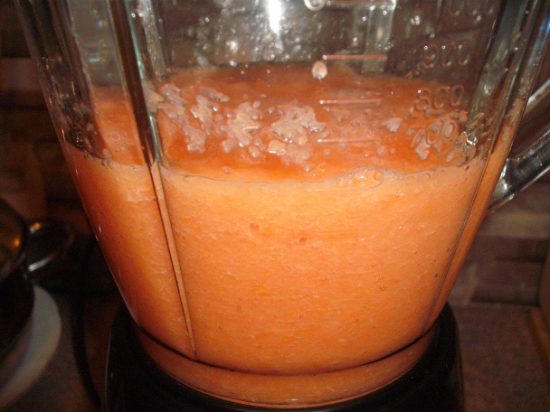 Oranžové smoothie - obrázok 1