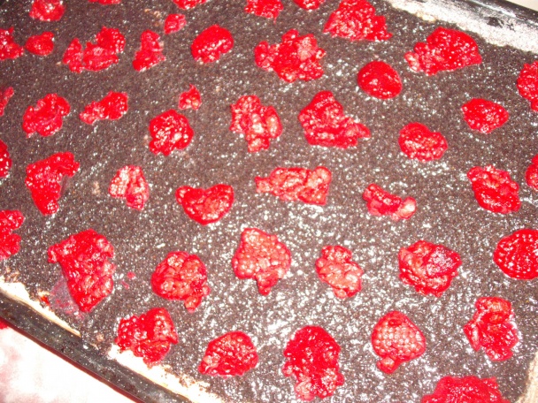 Malinovo-makový kysnutý koláč z pohánkovej múky (fotorecept) - obrázok 4