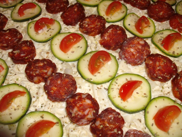 Obložený pohánkový koláč (fotorecept) - obrázok 4