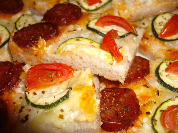 Obložený pohánkový koláč (fotorecept) - obrázok 6