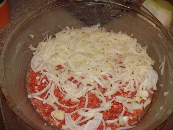 Vrstvené mäso s kalerábom (fotorecept) - obrázok 2