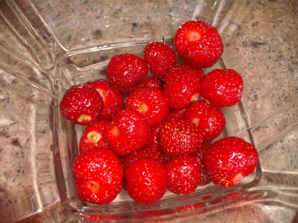 Pestrý ovocný šalát s avokádovo-acidkovým dipom - obrázok 1