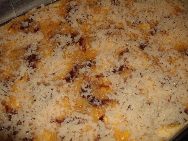 Broskyňovo-marcipánový koláč - obrázok 11