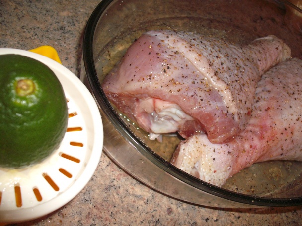 Morčacie stehná v jablkovej omáčke (fotorecept) - obrázok 1