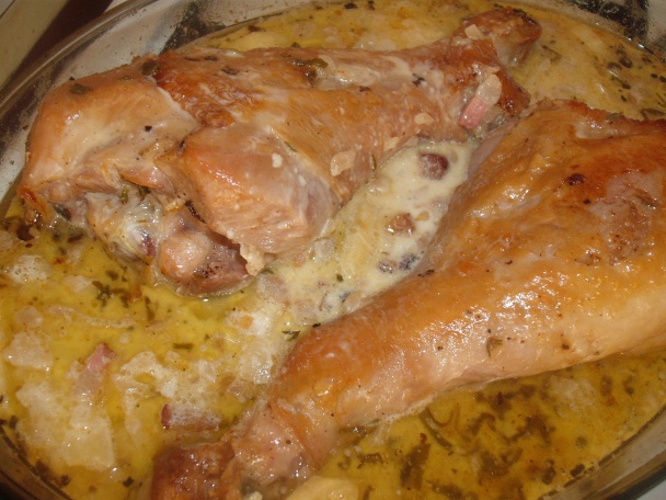 Morčacie stehná v jablkovej omáčke (fotorecept) - obrázok 7