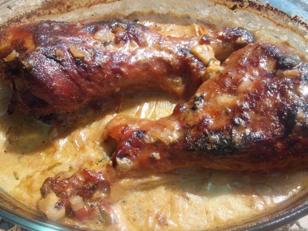 Morčacie stehná v jablkovej omáčke (fotorecept) - obrázok 8