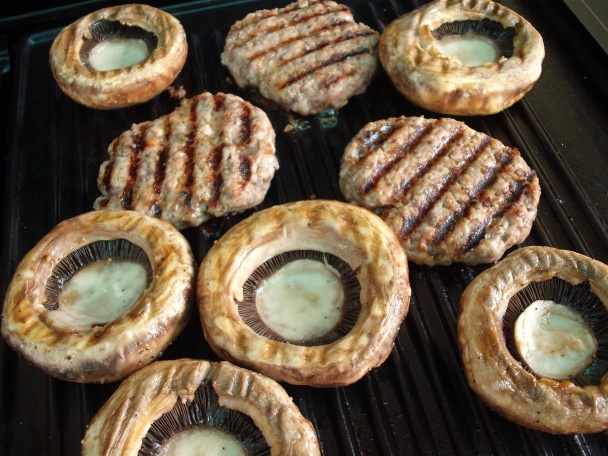 Šampiňónoburger  (fotorecept) - obrázok 3