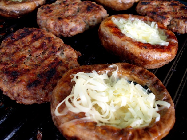 Šampiňónoburger  (fotorecept) - obrázok 4