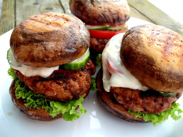 Šampiňónoburger  (fotorecept) - obrázok 6