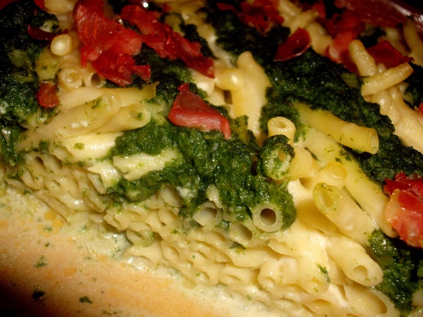 Špenátovo-bryndzové zapekané makaróny (fotorecept) - obrázok 7