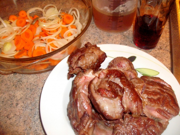 Pomaly dusené hovädzie lýtko (fotorecept) - obrázok 2