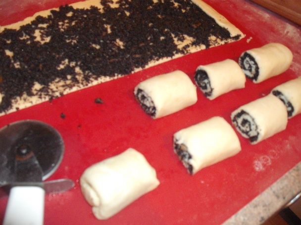 Rýchle krehké makovo-jablkové roládky (fotorecept) - obrázok 4