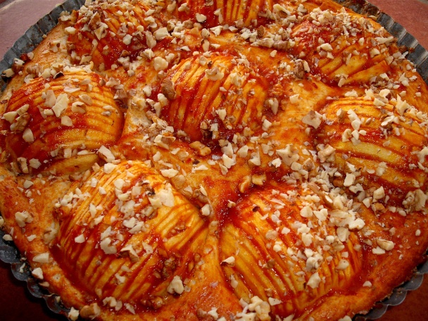 Okrúhly tvarožník s jablkami (fotorecept) - obrázok 6