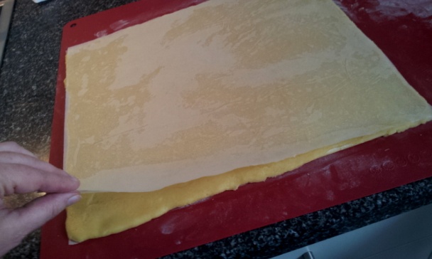 Linecký koláč so smotanovou plnkou (fotorecept) - obrázok 4