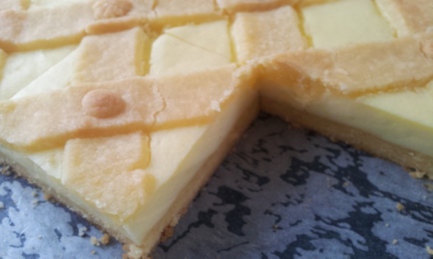 Linecký koláč so smotanovou plnkou (fotorecept) - obrázok 12