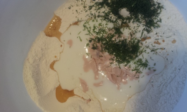 Jogurtové žemle s kôprom (fotorecept) - obrázok 1