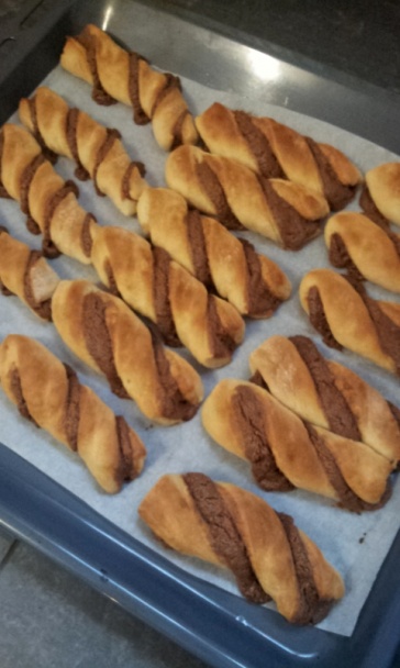 Kysnuté tahinovo-kakaové špirály (fotorecept) - obrázok 11