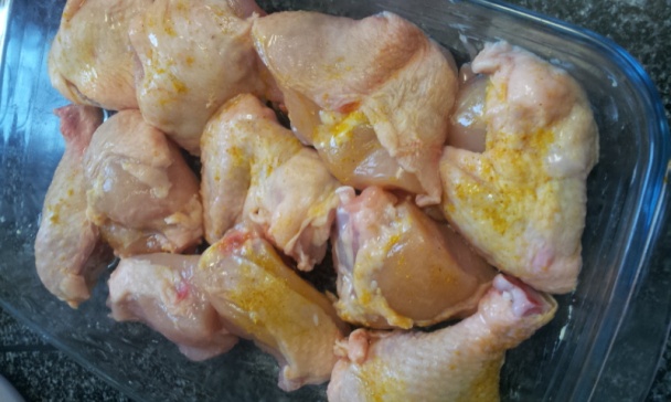 Kurča pečené v plnke (fotorecept) - obrázok 1