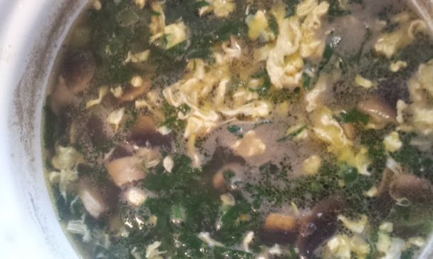 Hubovo-špenátová polievka (fotorecept) - obrázok 4