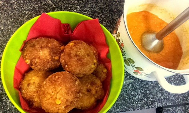 Rybacia fašírka s koreneným mrkvovým pyré (fotorecept) - obrázok 1