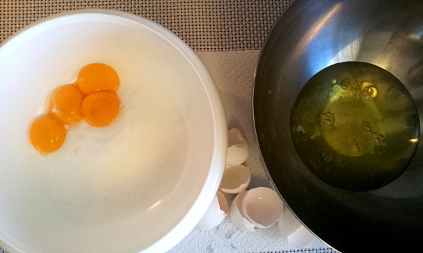 Orechové rezy so žĺtkovým krémom (fotorecept) - obrázok 3