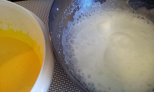 Orechové rezy so žĺtkovým krémom (fotorecept) - obrázok 5